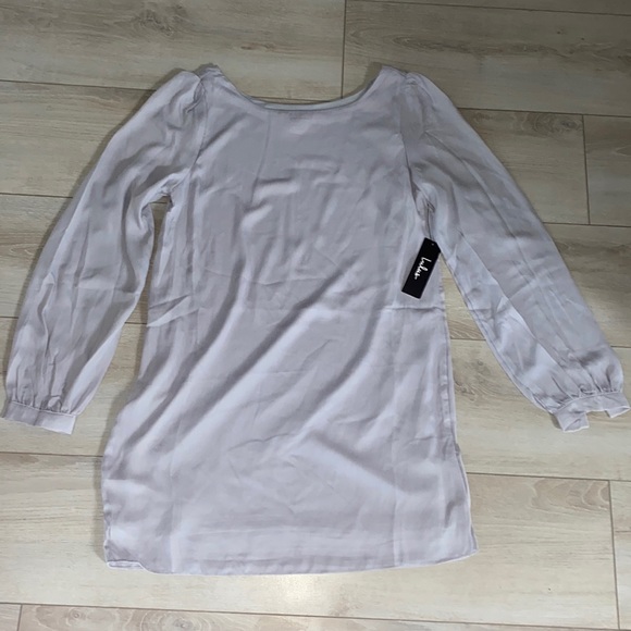 NWT Status Update Light Grey Shift Lulus dress - Picture 1 of 2